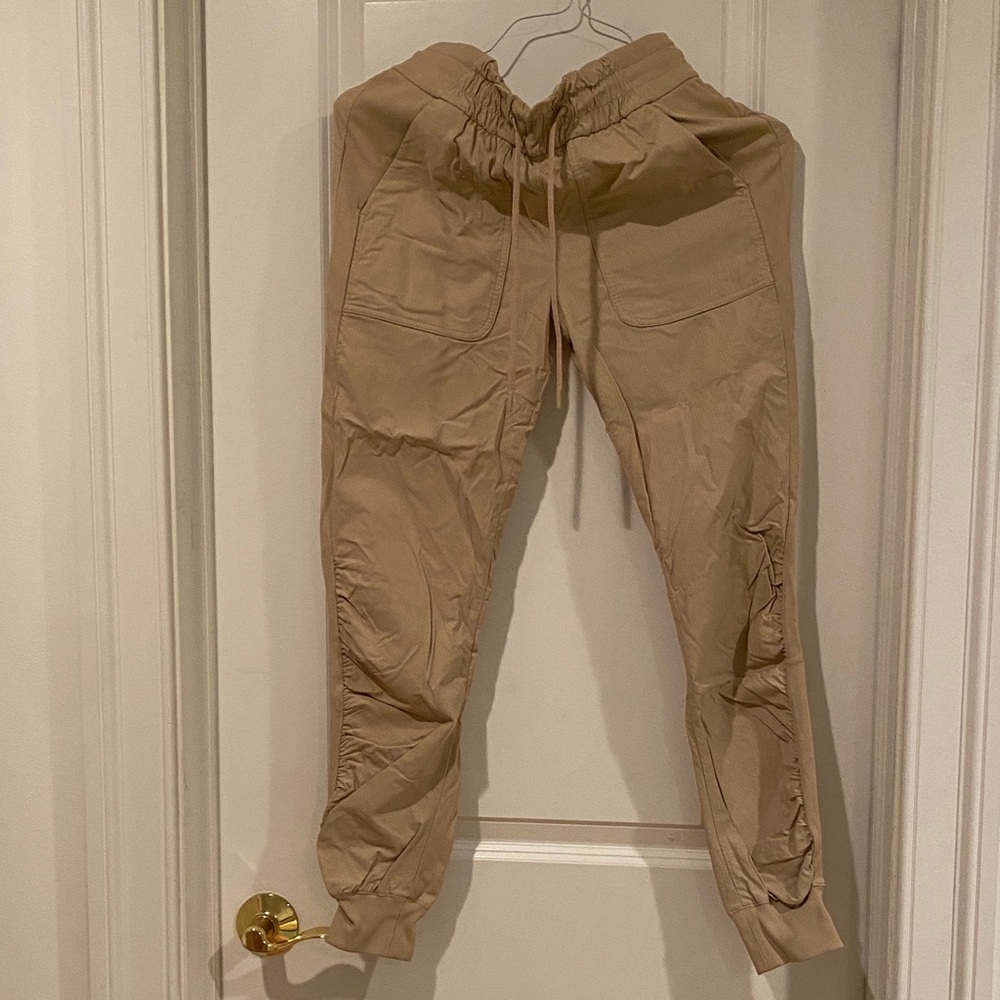 Lululemon Tan Jogger Pants